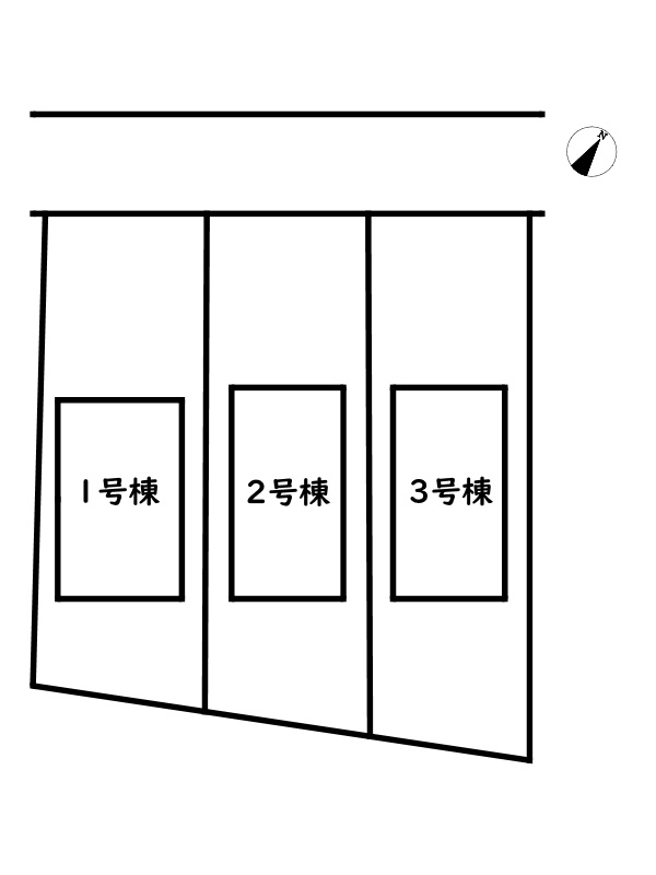 姫路市網干区余子浜第3/新築戸建の区画図