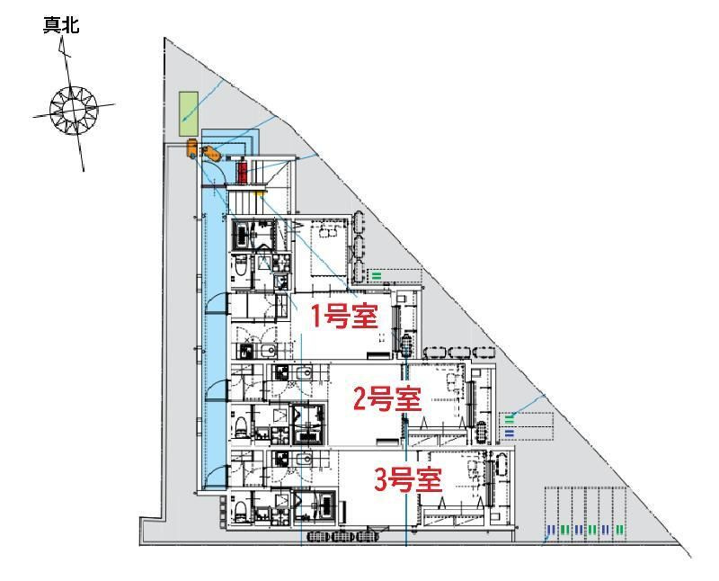 robot home 幕張(ロボットホーム マクハリ)の区画図