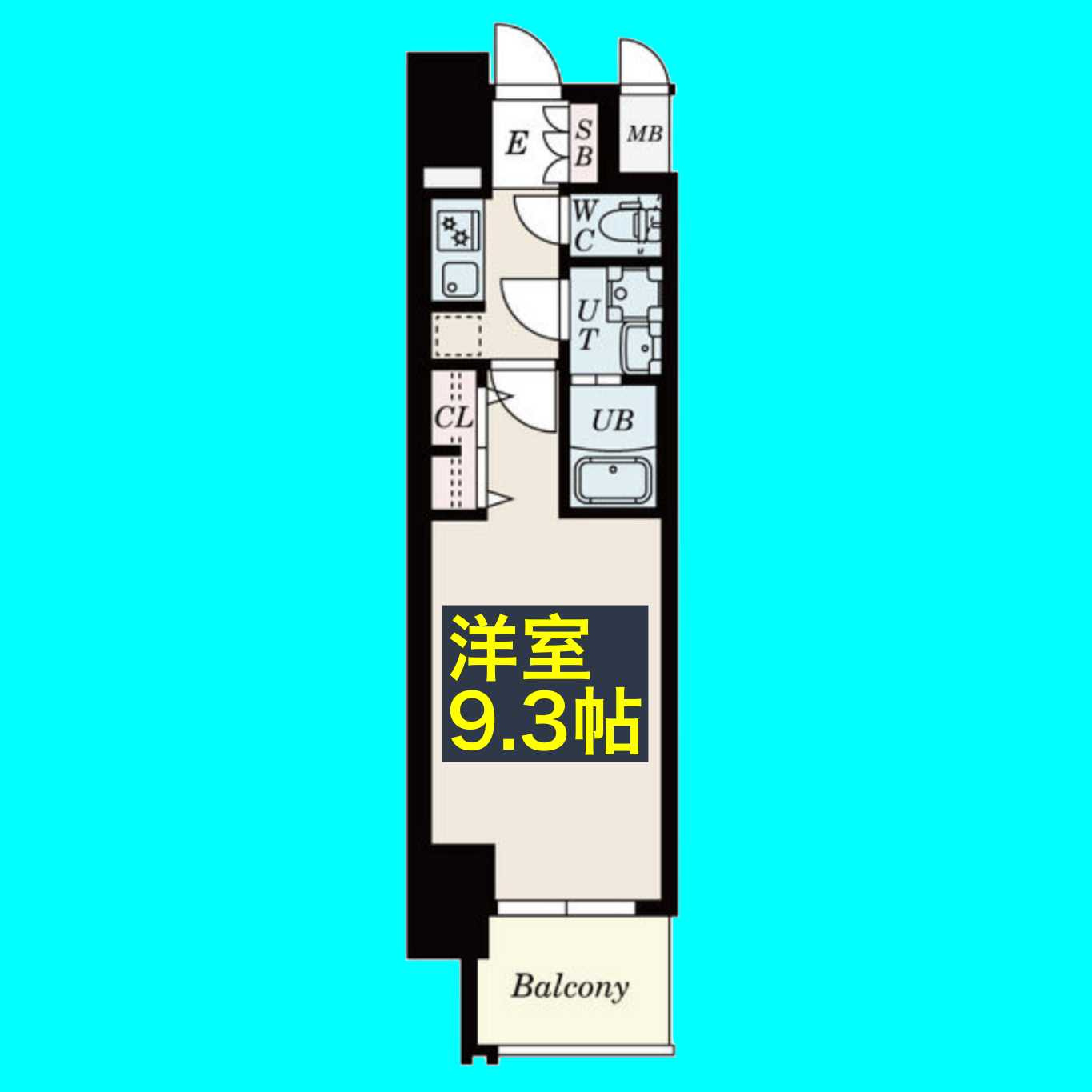 S-RESIDENCE鶴舞Ⅱの間取り