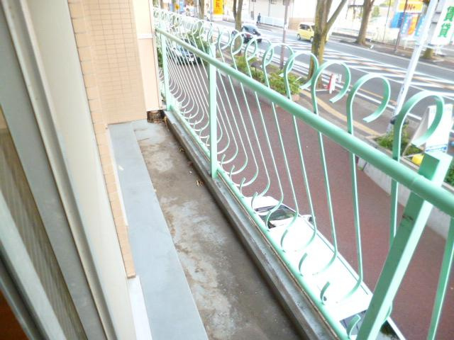 第2柏木マンションのバルコニー