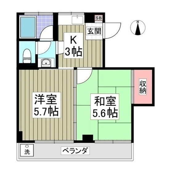 【間取り】 | 関コーポ