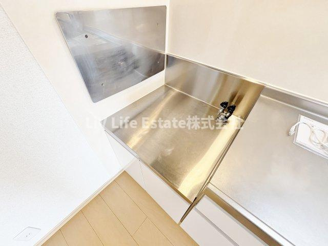 東村山市廻田町１丁目のアパートのキッチン