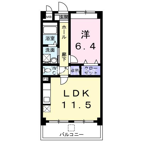 サン・アルバーダの間取り|間取図