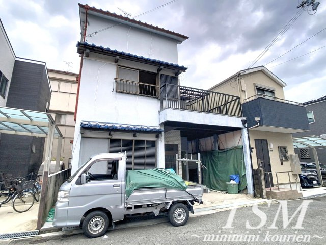 香里西之町貸家の外観