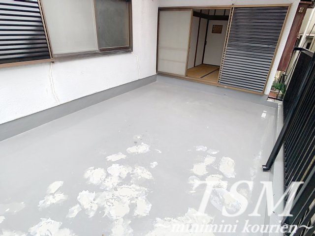 香里西之町貸家のバルコニー