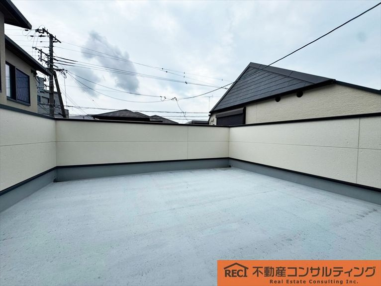 神戸市灘区篠原本町1丁目　C号地　新築戸建のバルコニー