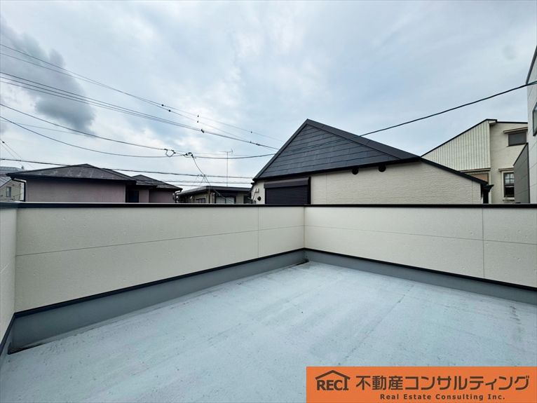 神戸市灘区篠原本町1丁目　C号地　新築戸建のバルコニー