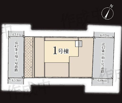 【区画図】 | 厚木市毛利台　限定１棟　新築住宅