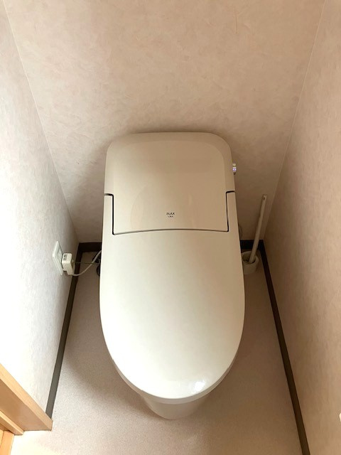 「ひろびろ17帖リビング＆駐車場2台」土佐市中島　中古一戸建てのトイレ|1階と2階にそれぞれトイレがあります☆