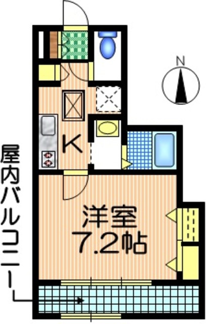 リトルフォレスト経堂の間取り|★ネットWi‐Fi無料★