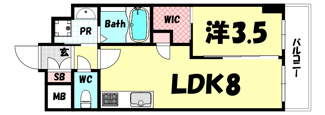 【間取り】 | KMS新生水木通