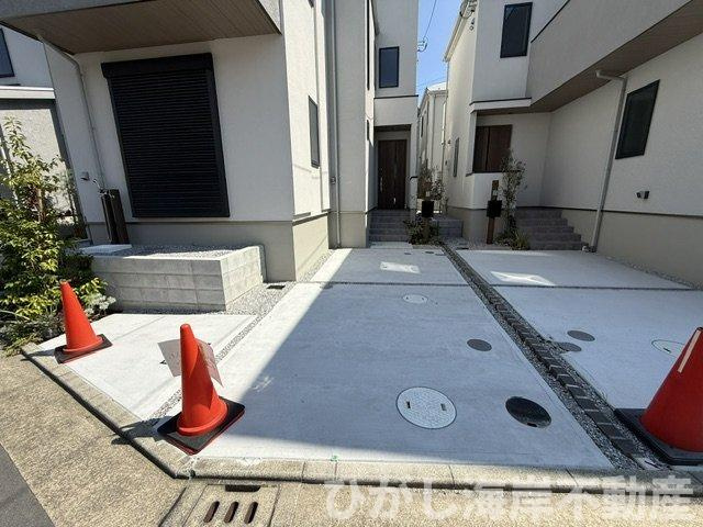 茅ヶ崎市柳島海岸　新築戸建　全19区画の駐車場|駐車スペース