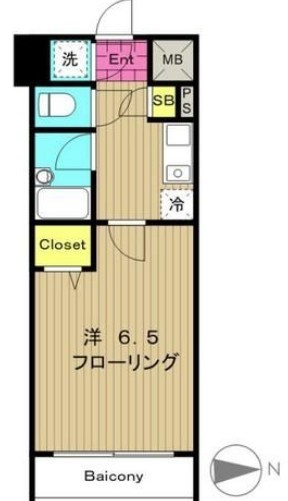 【間取り】 | パレステュディオ市谷仲之町