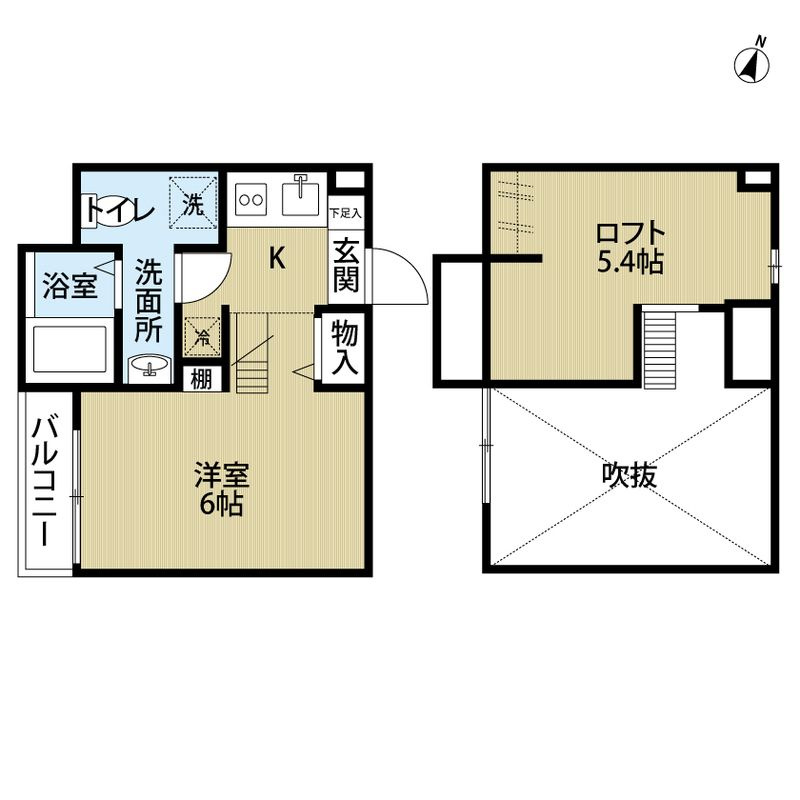 コンフォール千葉(コンフォールチバ)の間取り