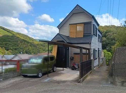 高知市万々　中古戸建ての外観