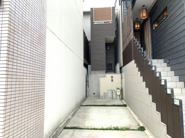 京都市北区紫竹北栗栖町　中古一戸建の外観