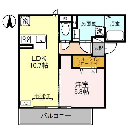 D-ROOM盛岡本宮　A棟