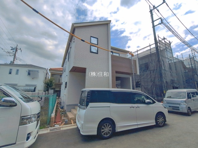 【新築分譲住宅】川越市南大塚3丁目の前面道路含む現地写真