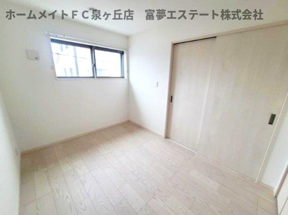 ヴェルメゾン堺北条町の洋室|5帖洋室