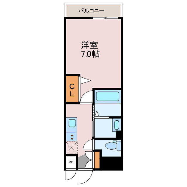 Luxe姫路の間取り