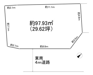 【土地図】 | 和光市駅15分の整形地！