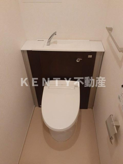 【トイレ】 | ストリーム品川イースト | ゆったりとした空間のトイレです