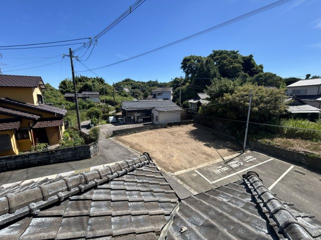 【展望】 | 七浦町貸家 | 2階洋室から南側を望む。障害物なく日当たり良好です。
