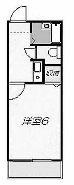 堺市中区　一棟収益マンション　レナジア深井の間取り