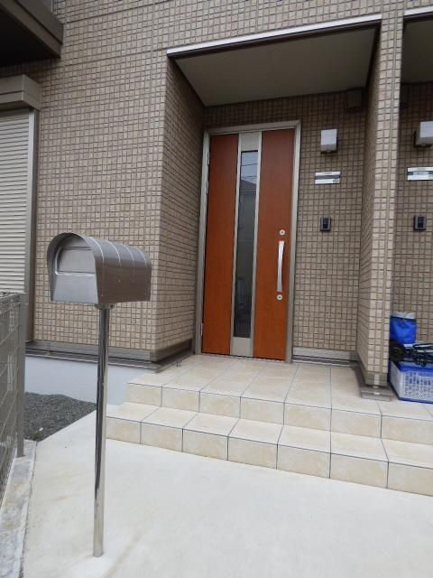 エルメゾンネクストA棟のエントランス