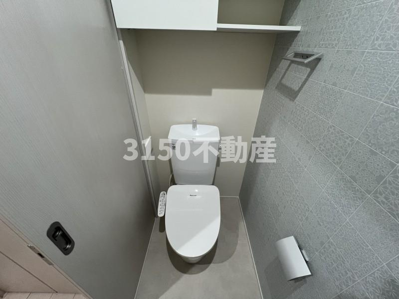 Belle Jiang　Ⅱのトイレ|清潔感のあるトイレです