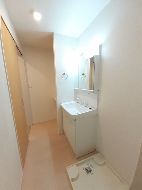 ハーベストコートBの洗面所