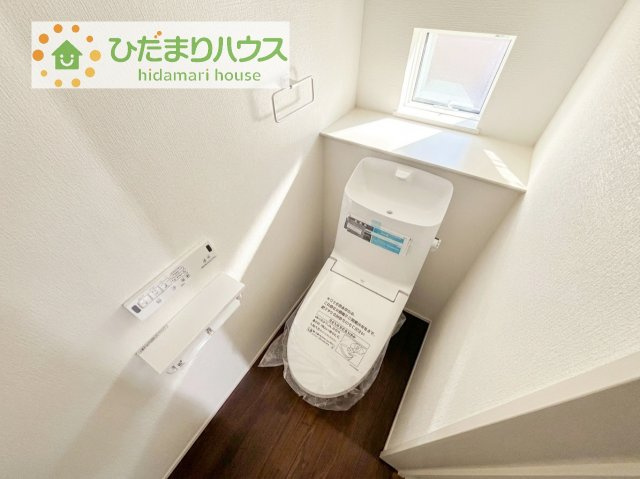 【トイレ】 | 守谷市松ケ丘5丁目01期　新築戸建　1号棟 | トイレは1F、2F共に完備！取り合いになることがありませんね(^^)/