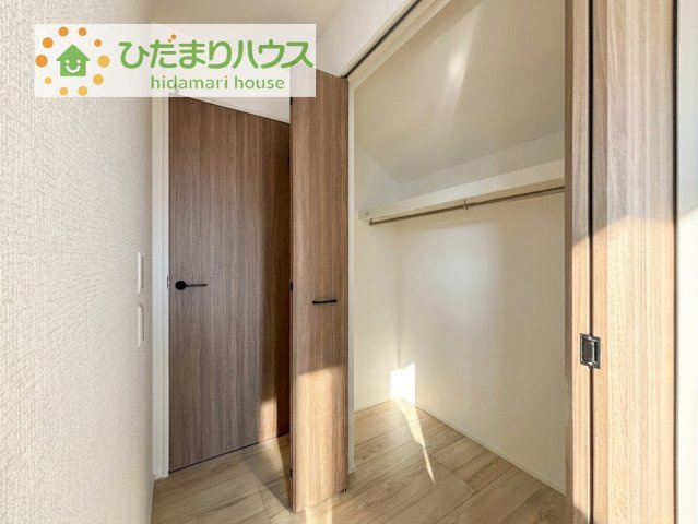 【収納】 | 守谷市松ケ丘5丁目01期　新築戸建　2号棟 | 全室にクローゼットが付いていて、お部屋の住空間もスッキリ広々使えそうです(^^)