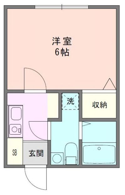 グランズ沢渡の間取り