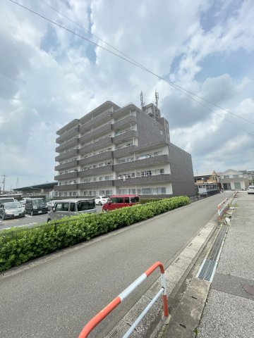 ミューアダマスグランテの外観|外観・7階建ての4階、南西向きのお部屋のご紹介です。