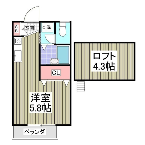 【間取り】 | フロンティアⅠＣ棟