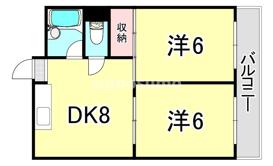 リヴィエール尾浜の間取り