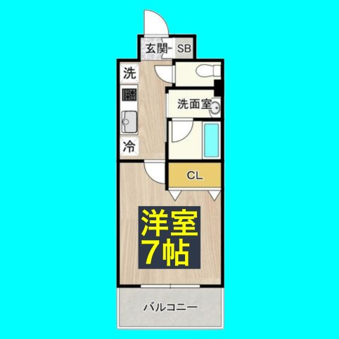 CITY SPIRE 名駅前の間取り