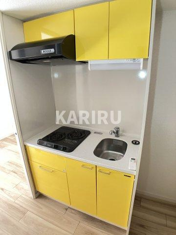 プレサンス城北公園アクアージュのキッチン