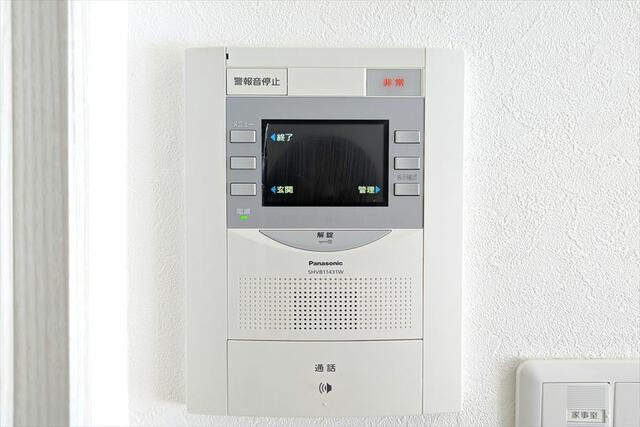 岡山市北区清輝橋２丁目の中古マンションの防犯設備