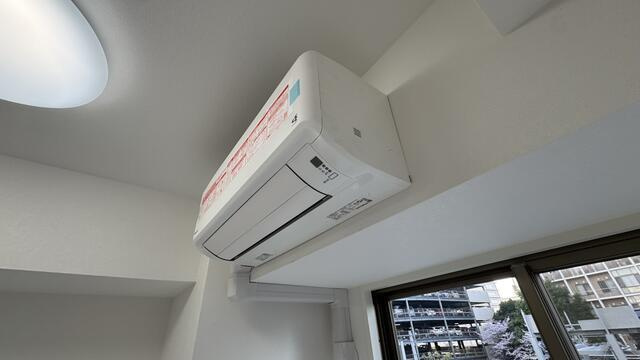 岡山市北区国体町の中古マンションのその他|エアコン２０帖タイプ新品