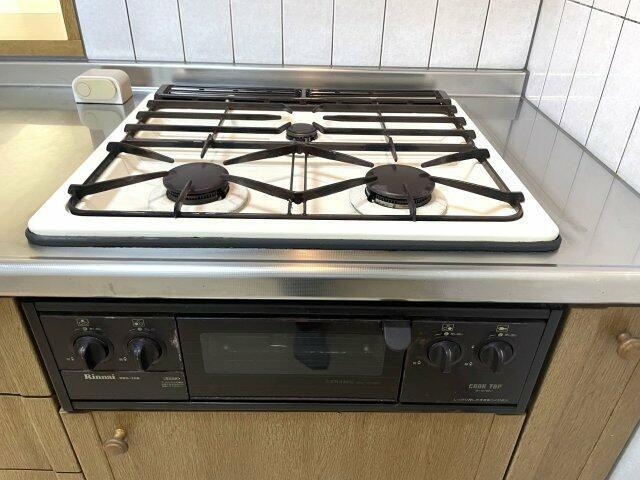 岡山市北区国体町の中古マンションのキッチン