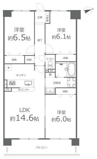 岡山市北区神田町２丁目の中古マンション