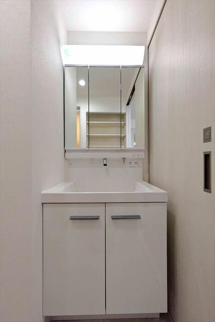 岡山市北区神田町２丁目の中古マンションの独立洗面台