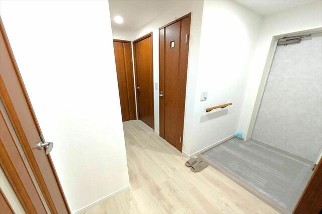岡山市北区表町２丁目の中古マンションの玄関