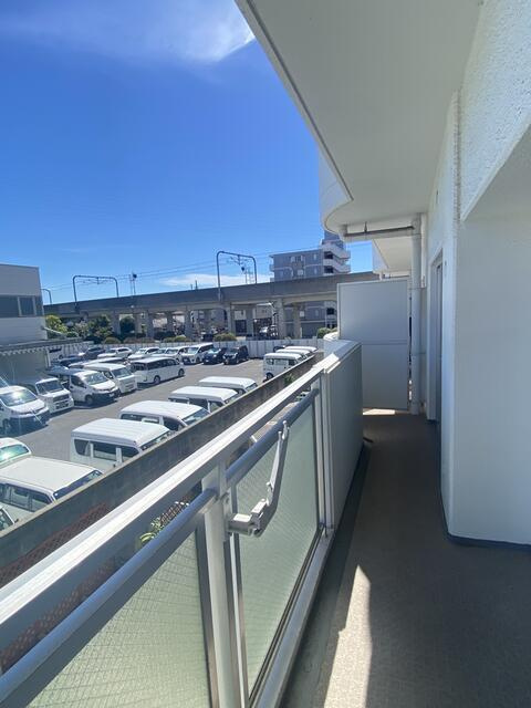 岡山市北区大元駅前の中古マンションの展望|日当たりも良いです