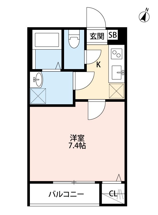 メゾン・ケヤキの間取り