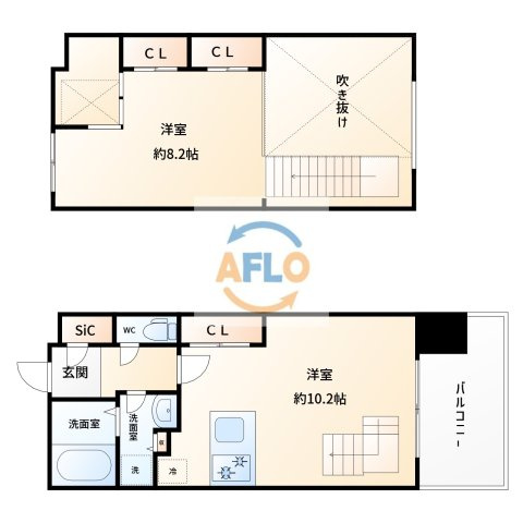 レジェンドール心斎橋EASTの間取り|レジェンドール心斎橋EAST　間取り