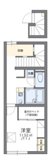 【間取り】 | レオパレスシャルマンＳＴ