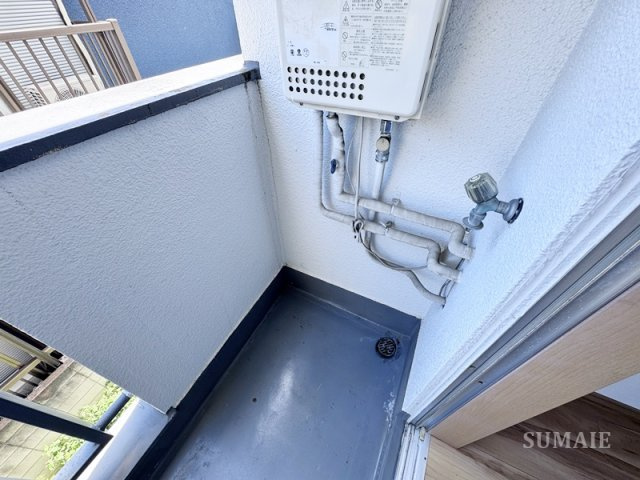 春月ビルの設備|洗濯機置き場です